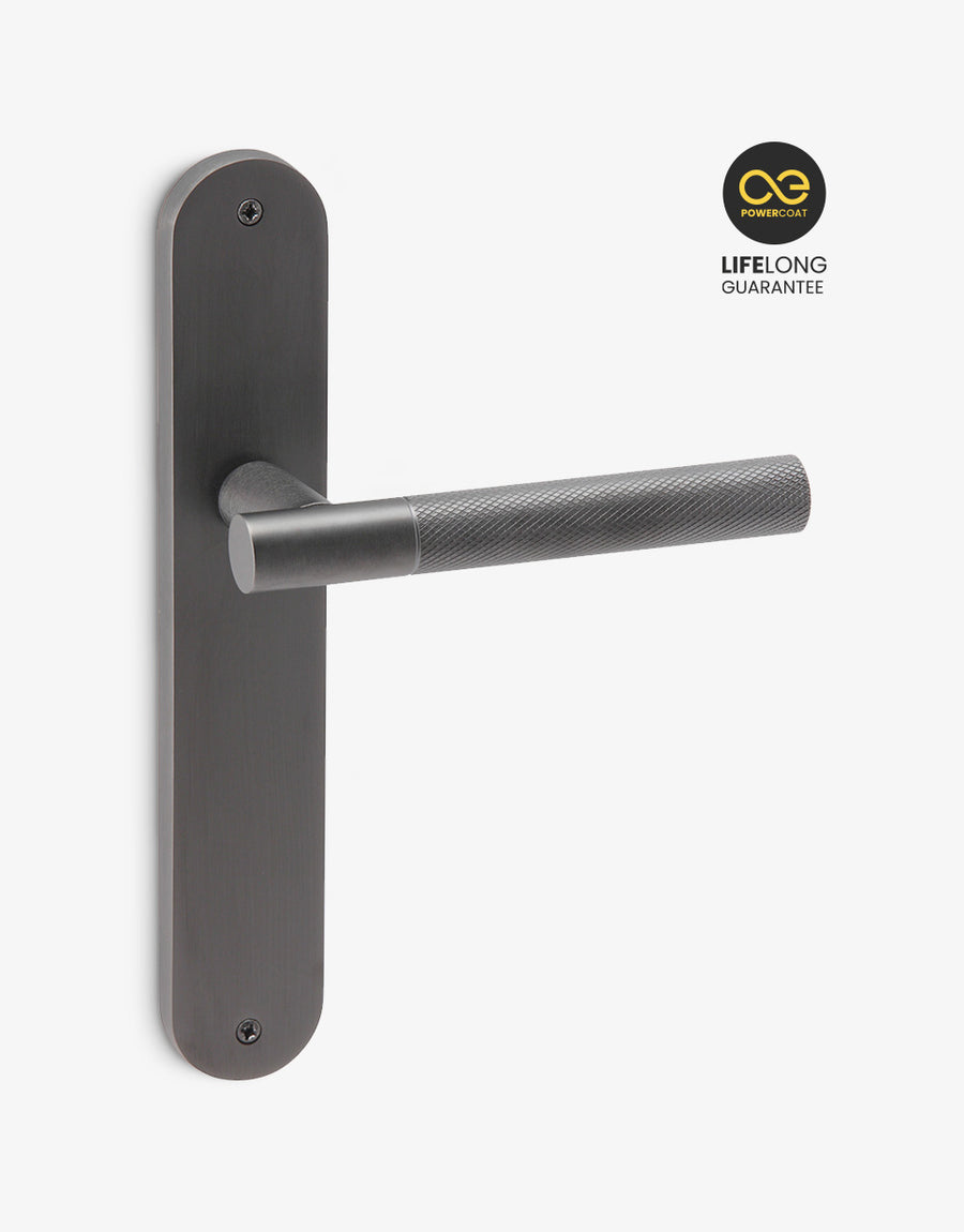 Juego de manillas con placa ovalada Ibiza